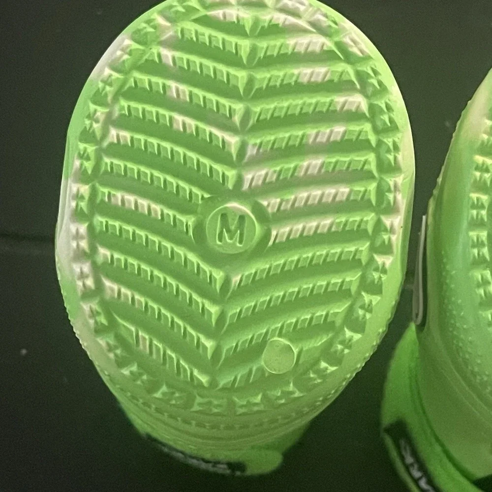 Limited Edition Crocs Dog Boots Lime Green Used‎ No Box. Beach Crocs For Pets